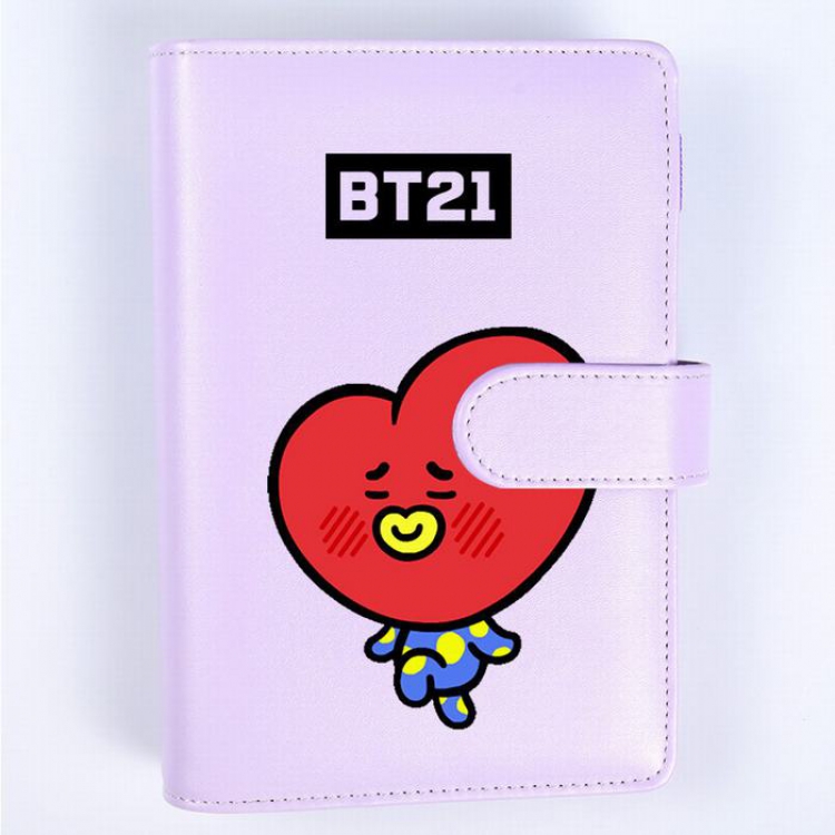 BTS Love Purple Candy color notepad notebook 19X13.2CM 326G