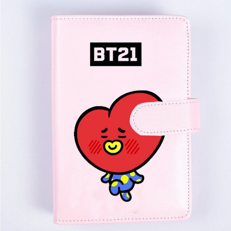 BTS Love Pink Candy color notepad notebook 19X13.2CM 326G