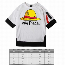 One Piece white Loose cotton f...