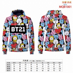 BTS Full Color Long sleeve Pat...