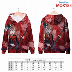 LoveLive!  Full color zipper h...