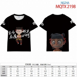 Nezha Full color short sleeve ...