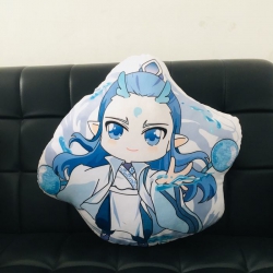 Ne Zha Plush toy cushion shape...