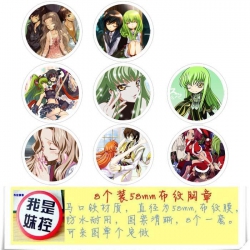 Geass-2 Brooch Price For 8 Pcs...