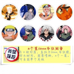 Naruto Brooch Price For 8 Pcs ...