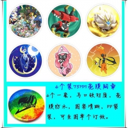 Pokemon-C Anime tinplate brigh...