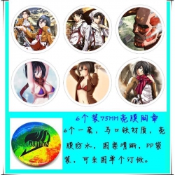 Attack on Titan Anime tinplate...
