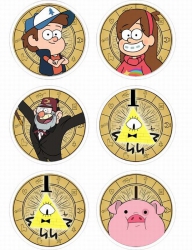 Gravity Falls-2 Anime tinplate...