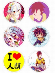 No Game No Life Anime tinplate...