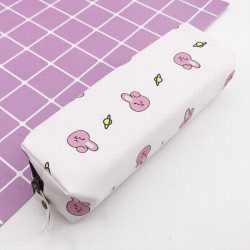 BTS Pink Rabbit PU Printing st...