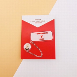 BTS V The same paragraph badge...