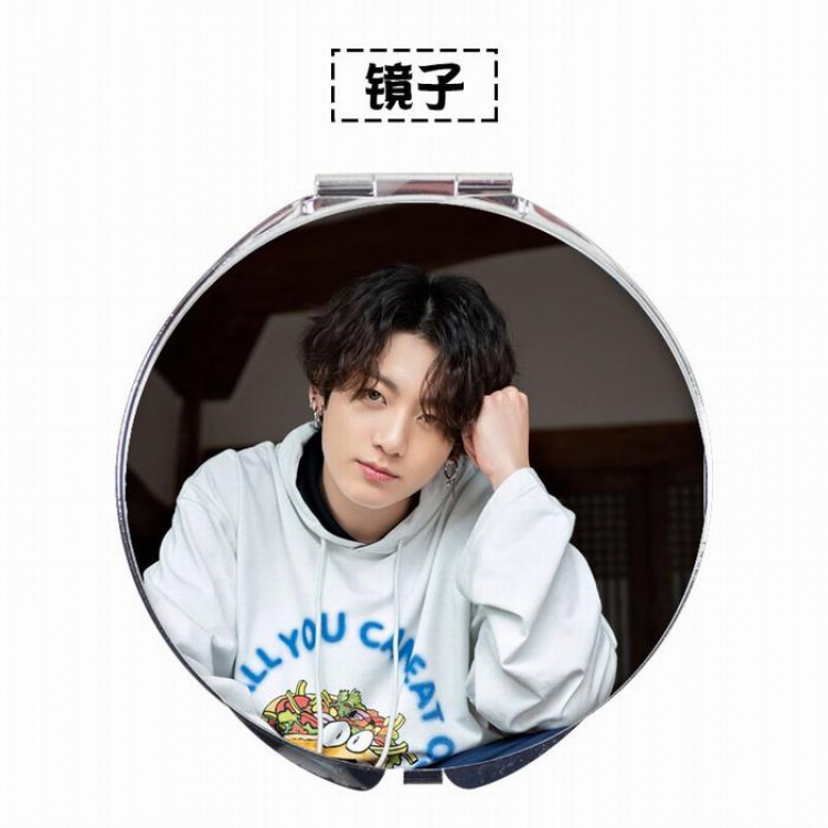 BTS Jung Kook Mirror makeup mirror Diameter 7CM price for 10 pcs