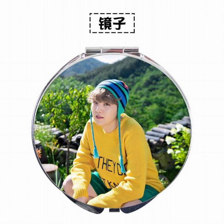 BTS SUGA Mirror makeup mirror Diameter 7CM price for 10 pcs