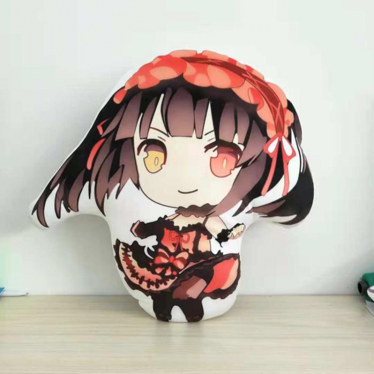 Date A Live Tokisaki Kurumi Full color plush shaped pillow 45CM 0.5KG