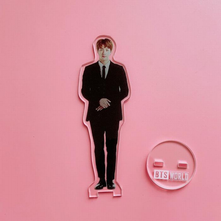 BTS JIN Standing Plat Desktop decoration 15CM 26G price for 5 pcs