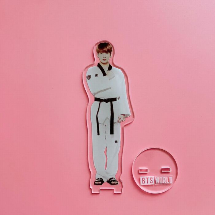 BTS JK Standing Plat Desktop decoration 15CM 26G price for 5 pcs