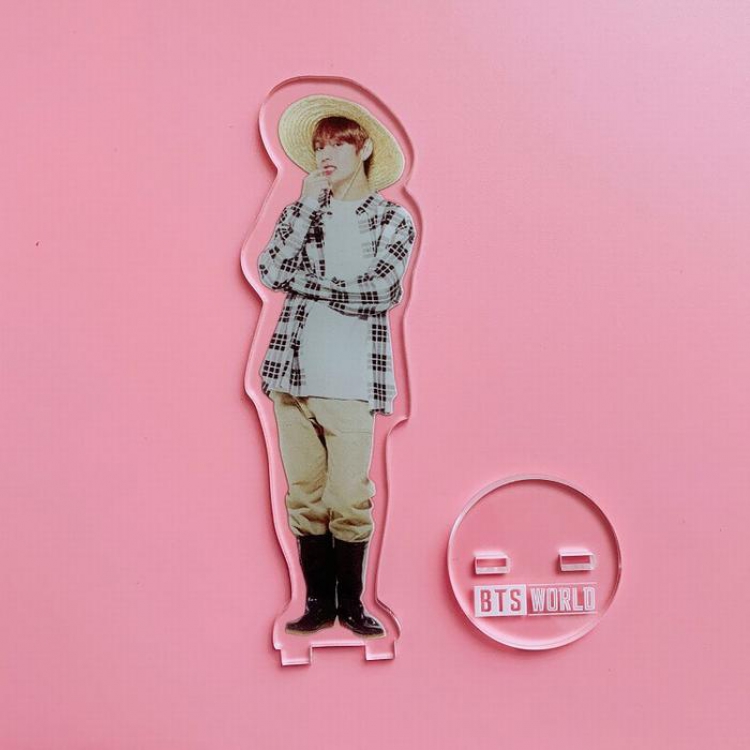 BTS V Standing Plat Desktop decoration 15CM 26G price for 5 pcs