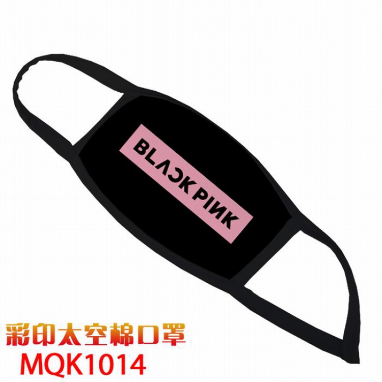 BLACKPINK Color printing Space cotton Mask price for 5 pcs MQK1041