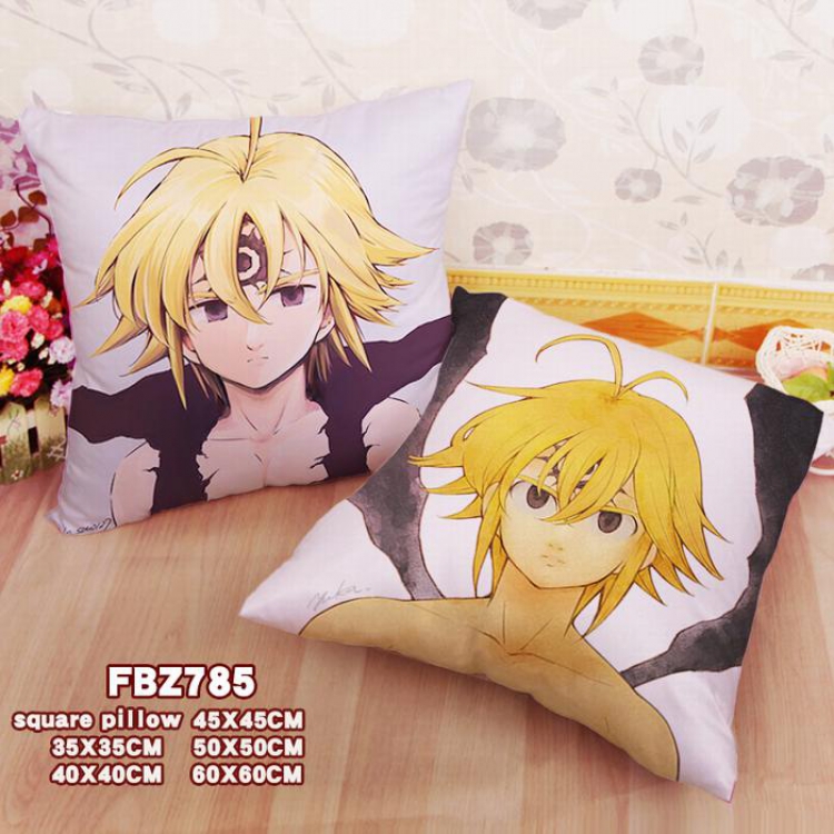 The Seven Deadly Sin Double-sided full color pillow cushion 45X45CM-FBZ785
