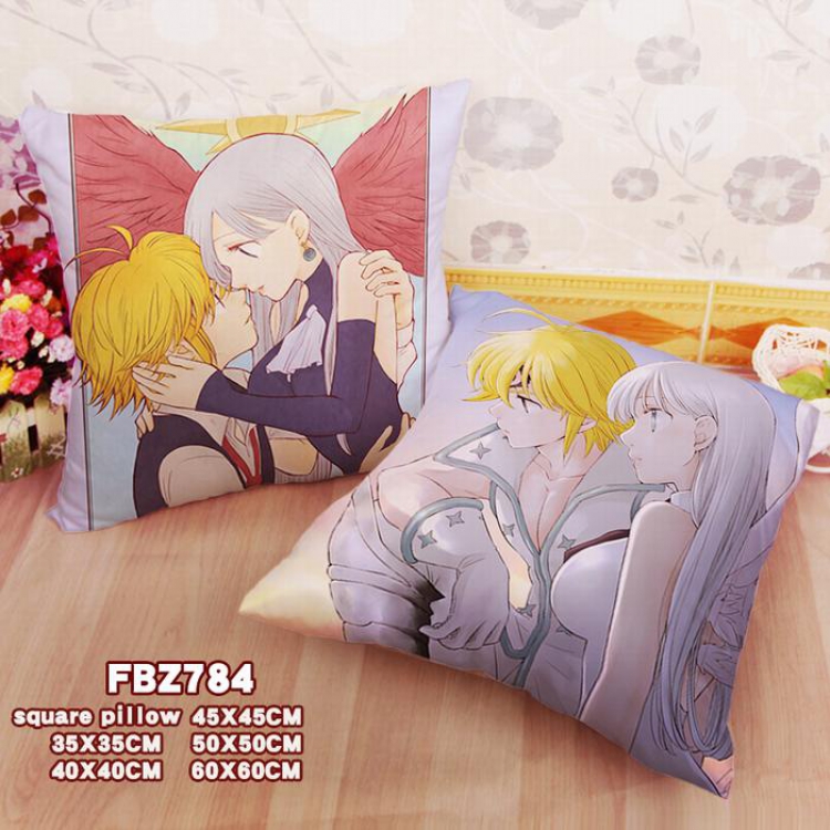 The Seven Deadly Sin Double-sided full color pillow cushion 45X45CM-FBZ784
