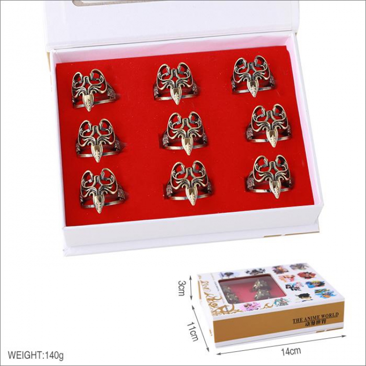 Game Of Thrones Octopus Bronze Ring kingdom hearts price for 9 pcs a set
