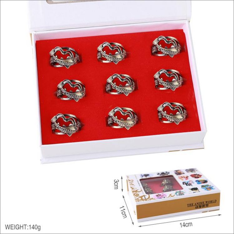 Game Of Thrones Bronze Ring kingdom hearts price for 9 pcs a set