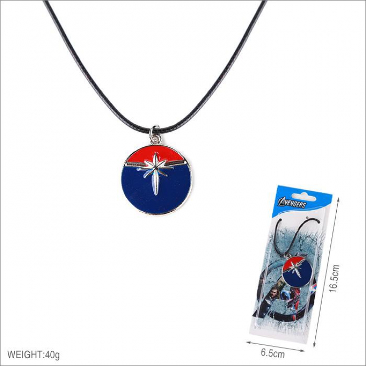 The avengers allianc Captain Marvel Necklace pendant price for 5 pcs