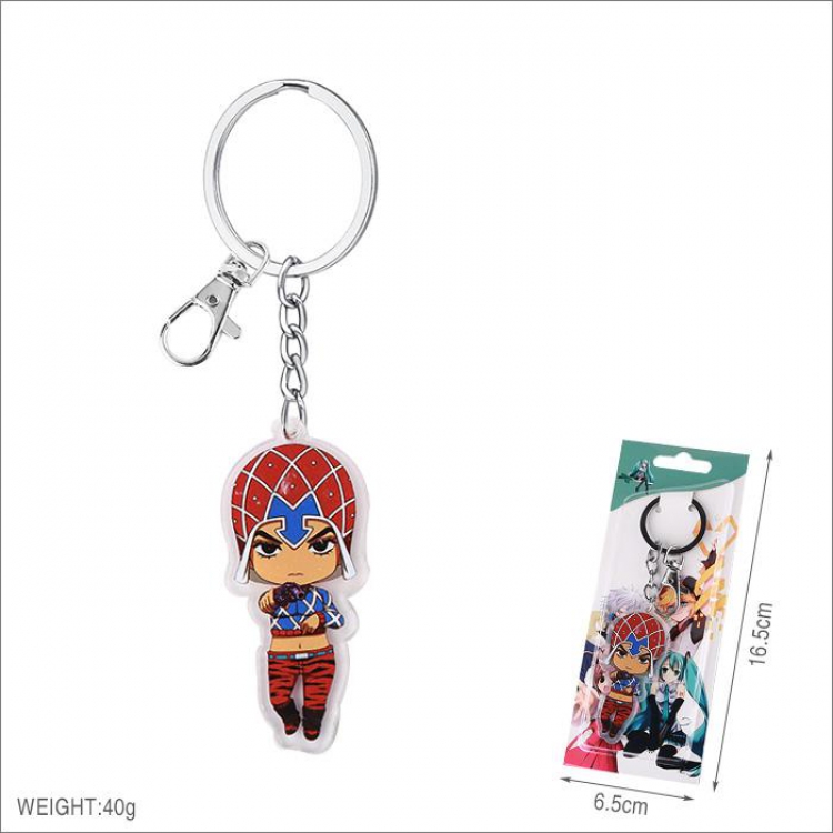 JoJos Bizarre Adventure Mista keychain pendant hanging ornaments price for 5 pcs