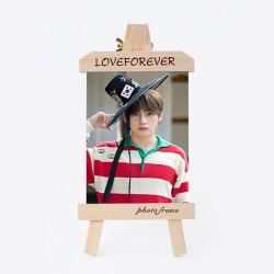 BTS V Photo frame easel wooden...