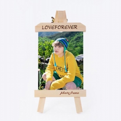 BTS SUGA Photo frame easel woo...