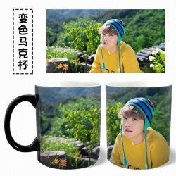 BTS SUGA Black Water mug color...