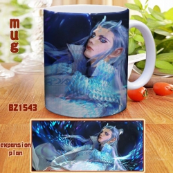 NeZha Color ceramic mug cup BZ...