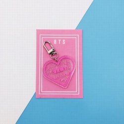 BTS ARMY Heart-shaped glitter ...