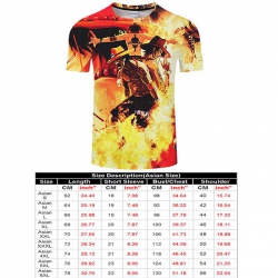 One Piece Full color short sle...