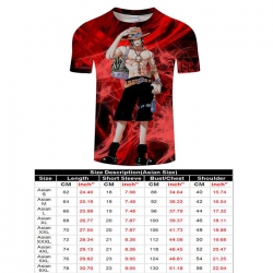 One Piece Full color short sle...