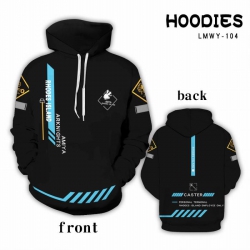 Arknights Full color Hooded Lo...