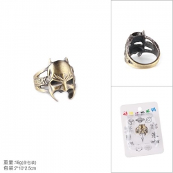 Batman Mask Bronze Rings Openw...