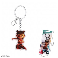 NeZha keychain pendant hanging...