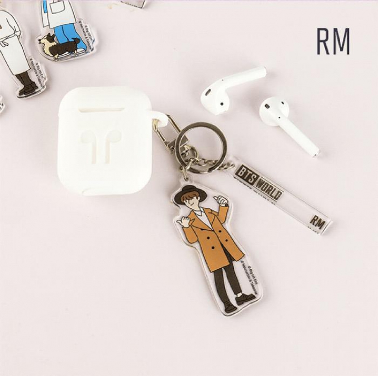 BTS Korean Celebrity RM Acrylic keychain pendant 85CM 约20G price for 5 pcs