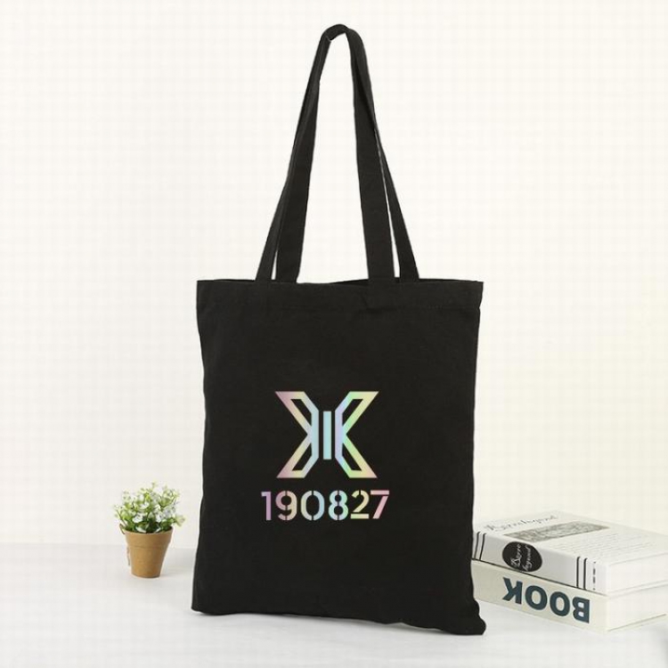 X ONE Around the concert black Canvas shoulder bag storage bag 30X35CM 100G price for 2 pcs Style B
