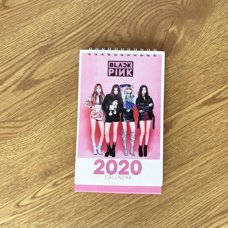 BLACKPINK Desk calendar 11X18.5CM 120G price for 5 pcs