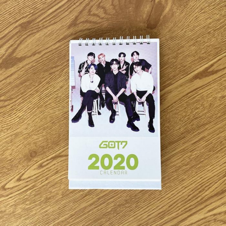 GOT7 Desk calendar 11X18.5CM 120G price for 5 pcs