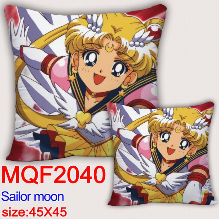 Sailormoon Double-sided full color pillow dragon ball 45X45CM MQF 2040