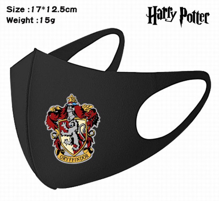 Harry Potter-4A Black Anime color printing windproof dustproof breathable mask price for 5 pcs