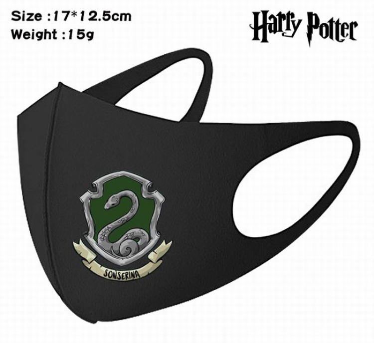 Harry Potter-8A Black Anime color printing windproof dustproof breathable mask price for 5 pcs