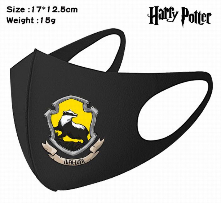 Harry Potter-9A Black Anime color printing windproof dustproof breathable mask price for 5 pcs