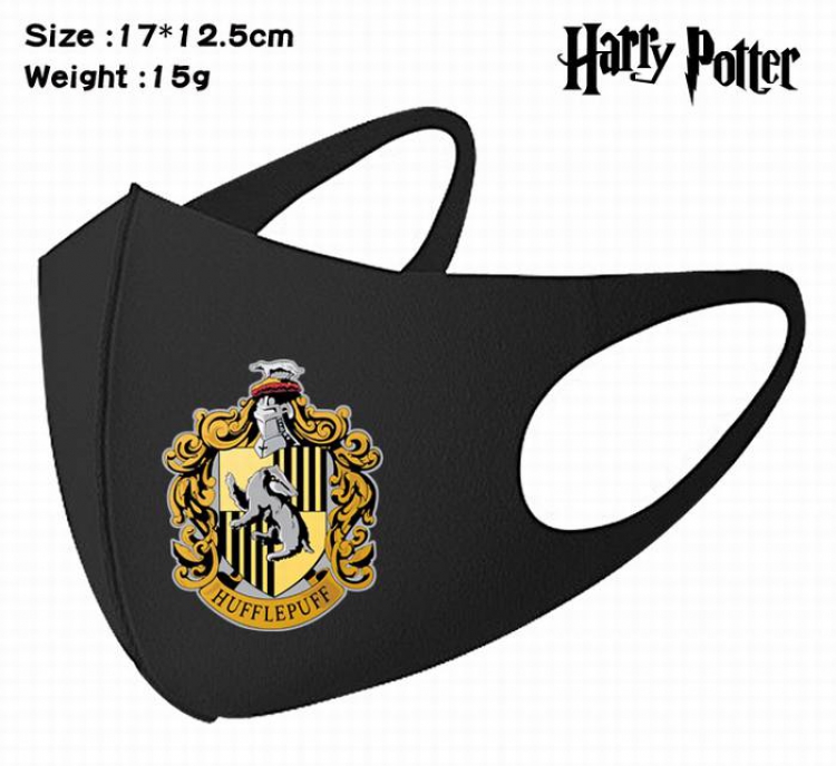 Harry Potter-6A Black Anime color printing windproof dustproof breathable mask price for 5 pcs