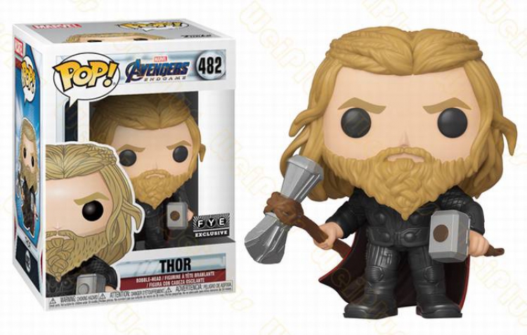 POP482 The avengers allianc Thor Boxed Figure Decoration Model 10CM