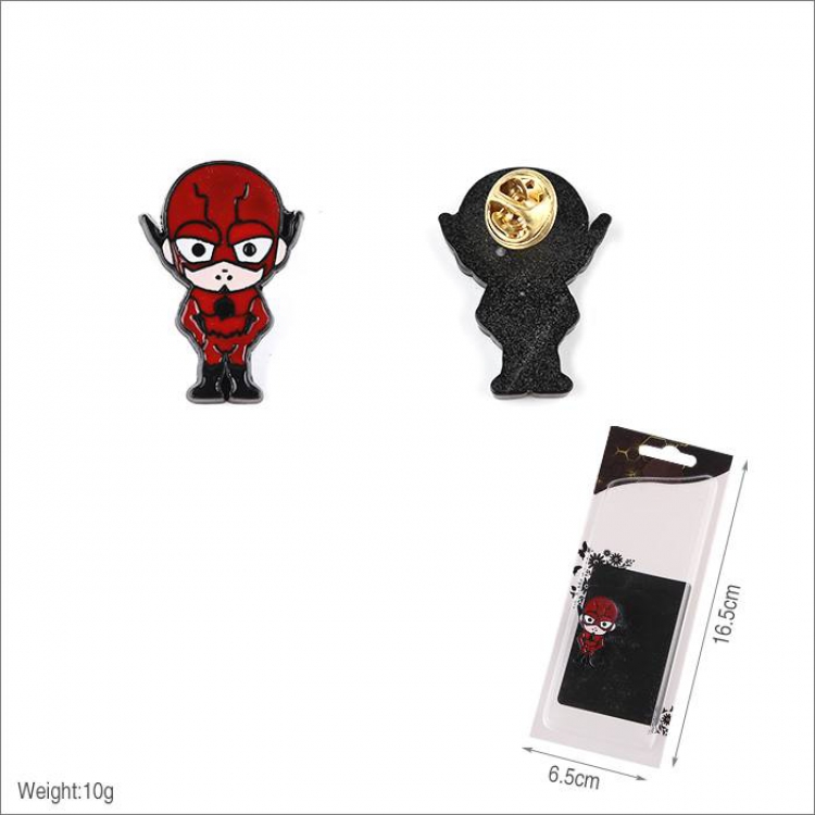 Marvel Red Lantern Brooch Bedge