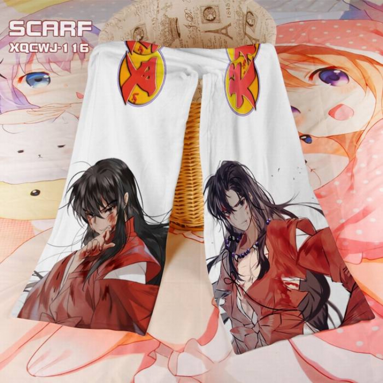 Inuyasha Full color velvet scarf XQCWJ-116